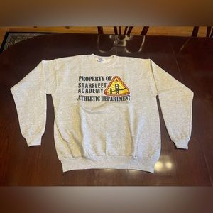 STAR TREK CREWNECK SWEATSHIRT!! Never worn
